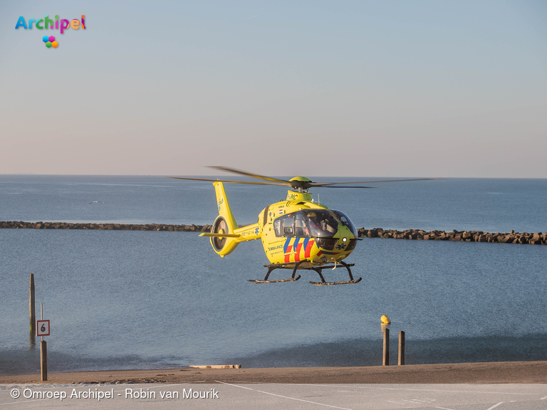 Foto behorende bij Traumahelikopter ingezet voor ongeval met fietser