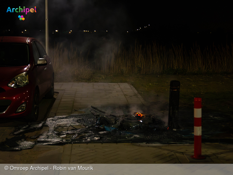 Foto behorende bij Vier branden in één nacht