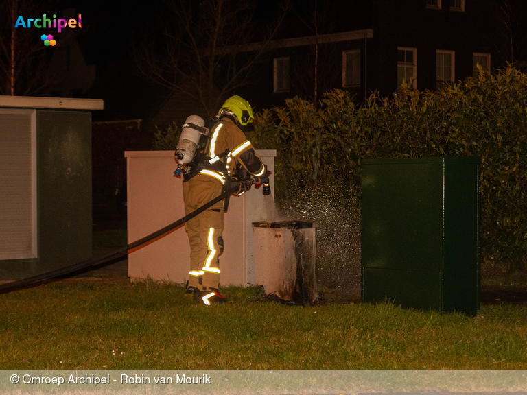 Foto behorende bij Vier branden in één nacht