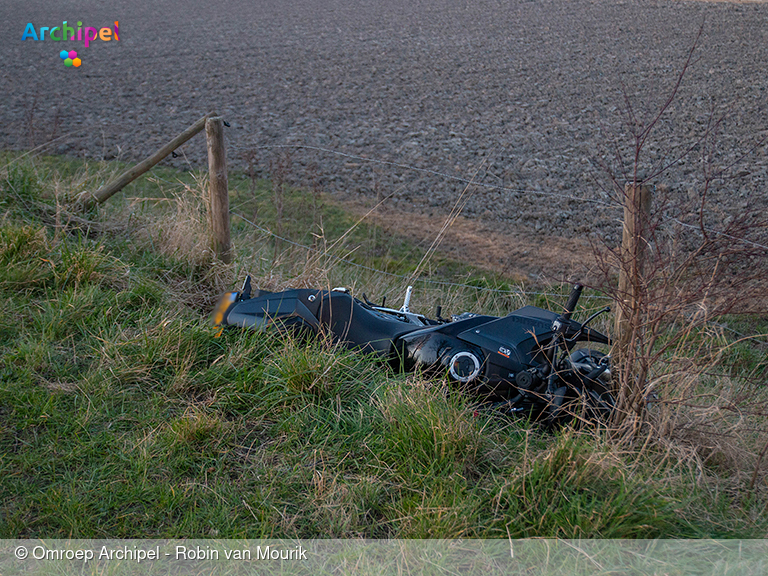 Foto behorende bij Twee ongevallen met motorrijder op zondagmiddag 9 maart