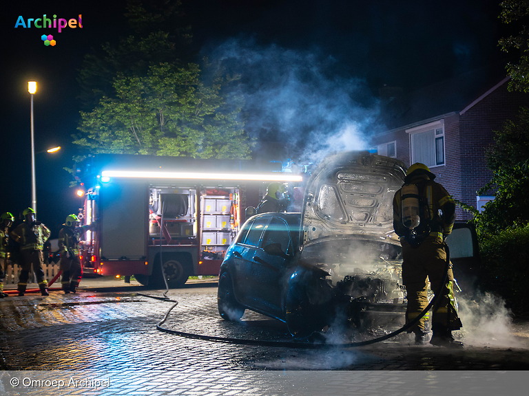 Foto behorende bij Brandweer rukt 