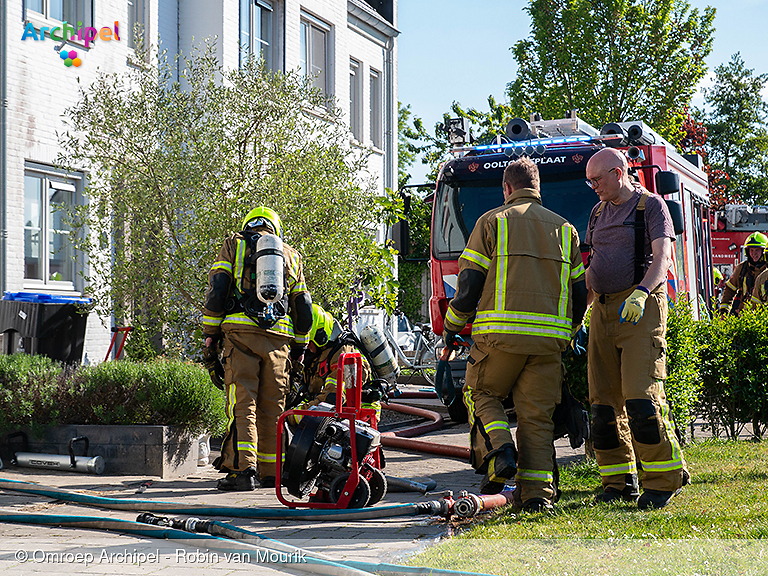 Foto behorende bij Woning onbewoonbaar na brand