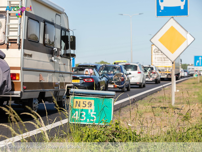 Foto behorende bij Storing Haringvlietbrug, in beide richtingen afgesloten