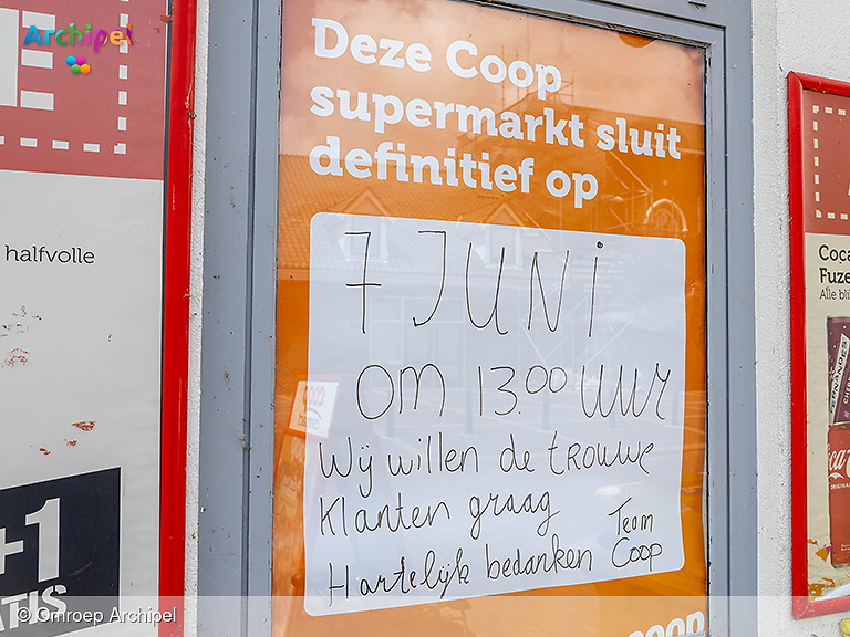 Foto behorende bij Enige supermarkt in Melissant gaat dicht