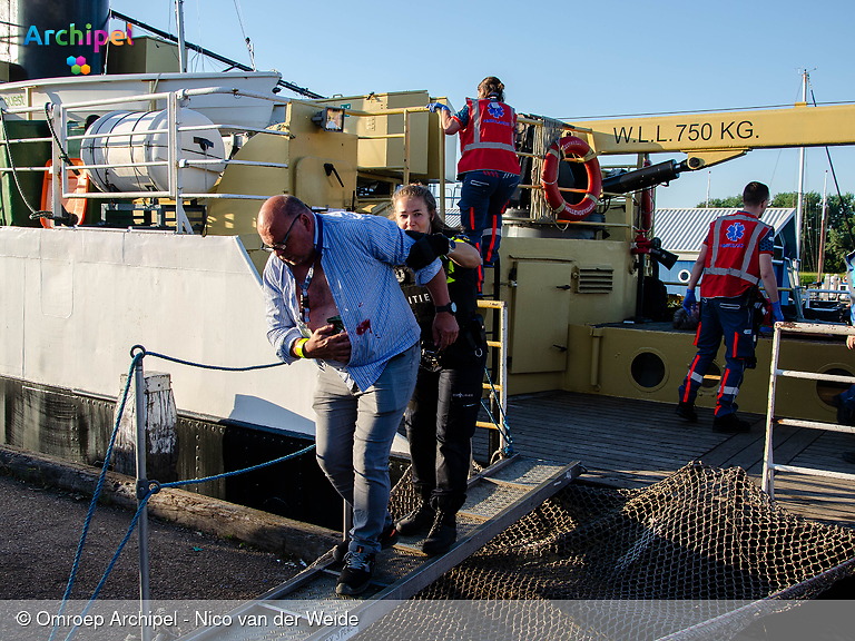 Foto behorende bij Steekpartij, drenkelingen en brand: realistische oefening voor hulpverleners