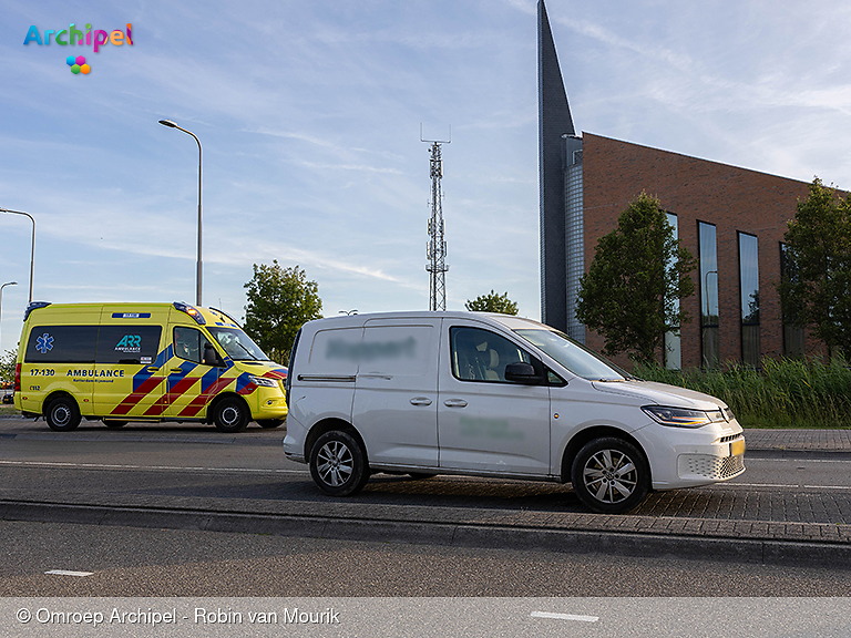 Foto behorende bij Binnen 30 minuten twee ongevallen op Goeree-Overflakkee