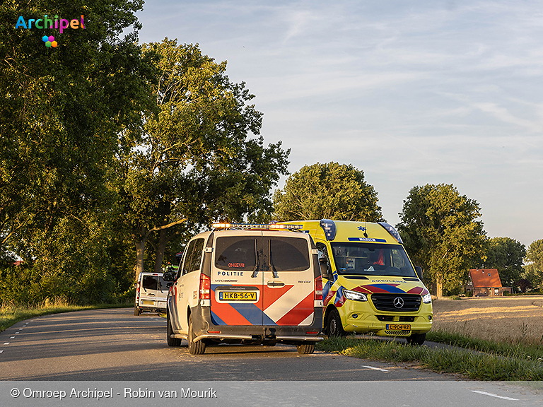 Foto behorende bij Binnen 30 minuten twee ongevallen op Goeree-Overflakkee