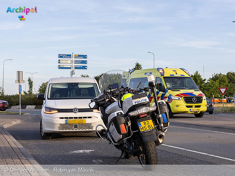 Foto behorende bij Binnen 30 minuten twee ongevallen op Goeree-Overflakkee