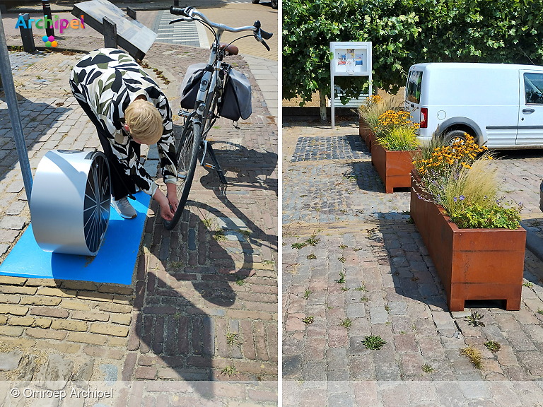 Foto behorende bij Air Drum en schoonheidsbehandeling voor Visbankplein Herkingen
