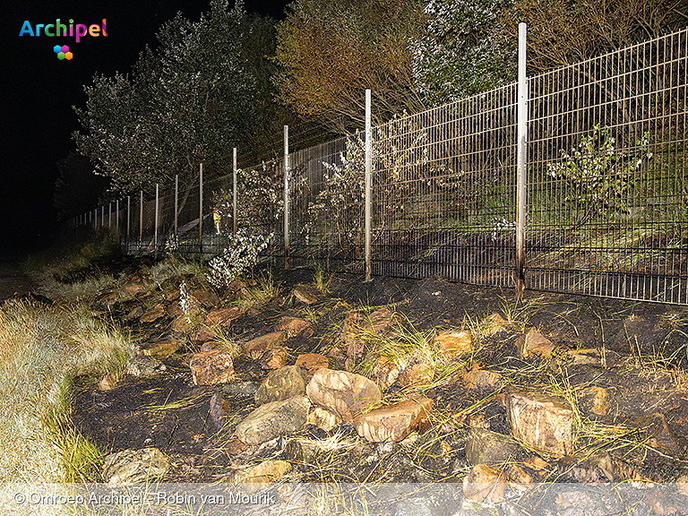 Foto behorende bij Brandweer blust brand bij jachthaven Herkingen