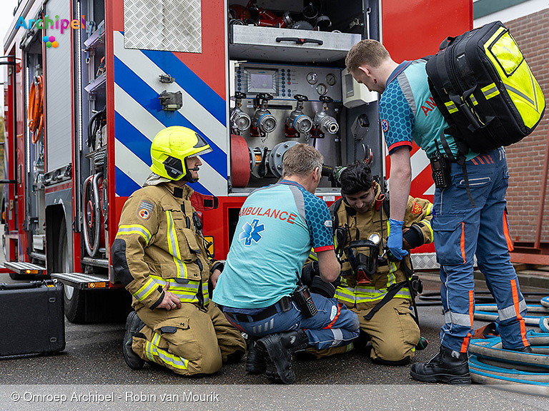 Foto behorende bij Brandweer Ooltgensplaat wint eilandelijke wedstrijd