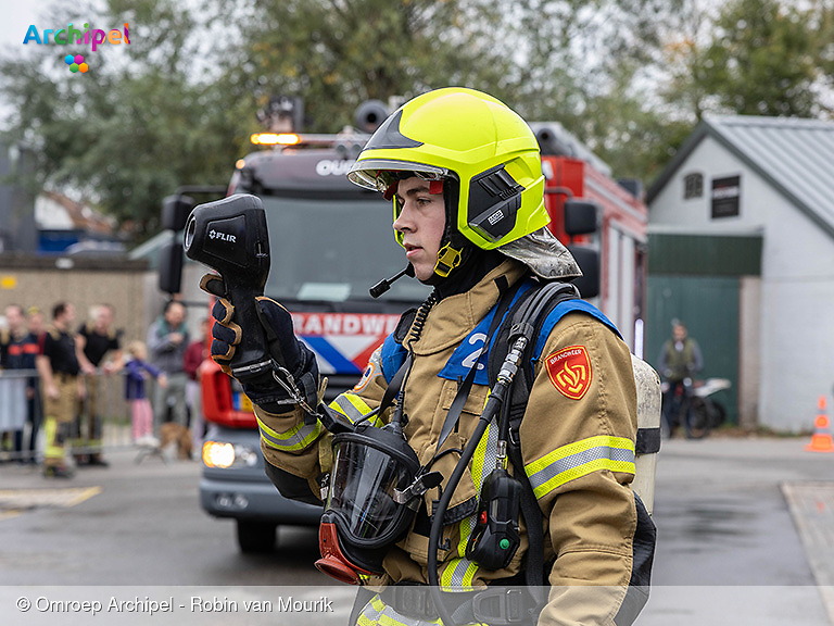 Foto behorende bij Brandweer Ooltgensplaat wint eilandelijke wedstrijd
