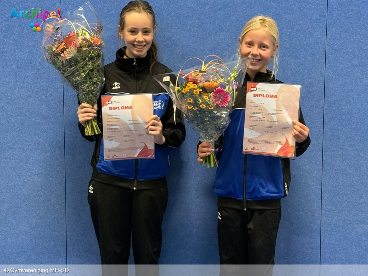 Alweer 2 geslaagde Assistenten bij gymvereniging MH-SD