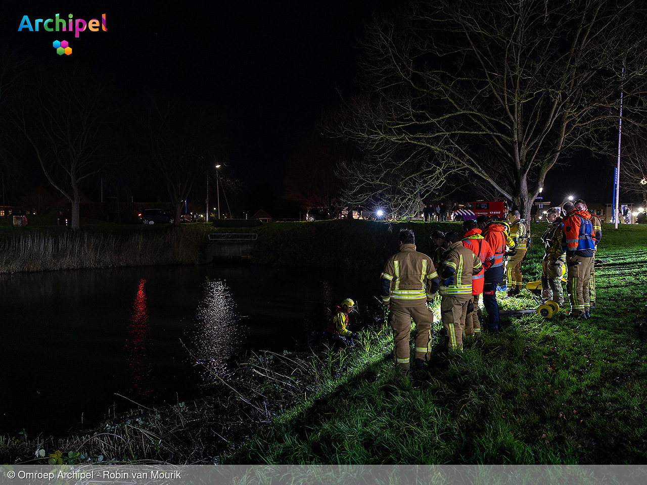 Foto behorende bij Grote zoekactie na vondst fiets in het water