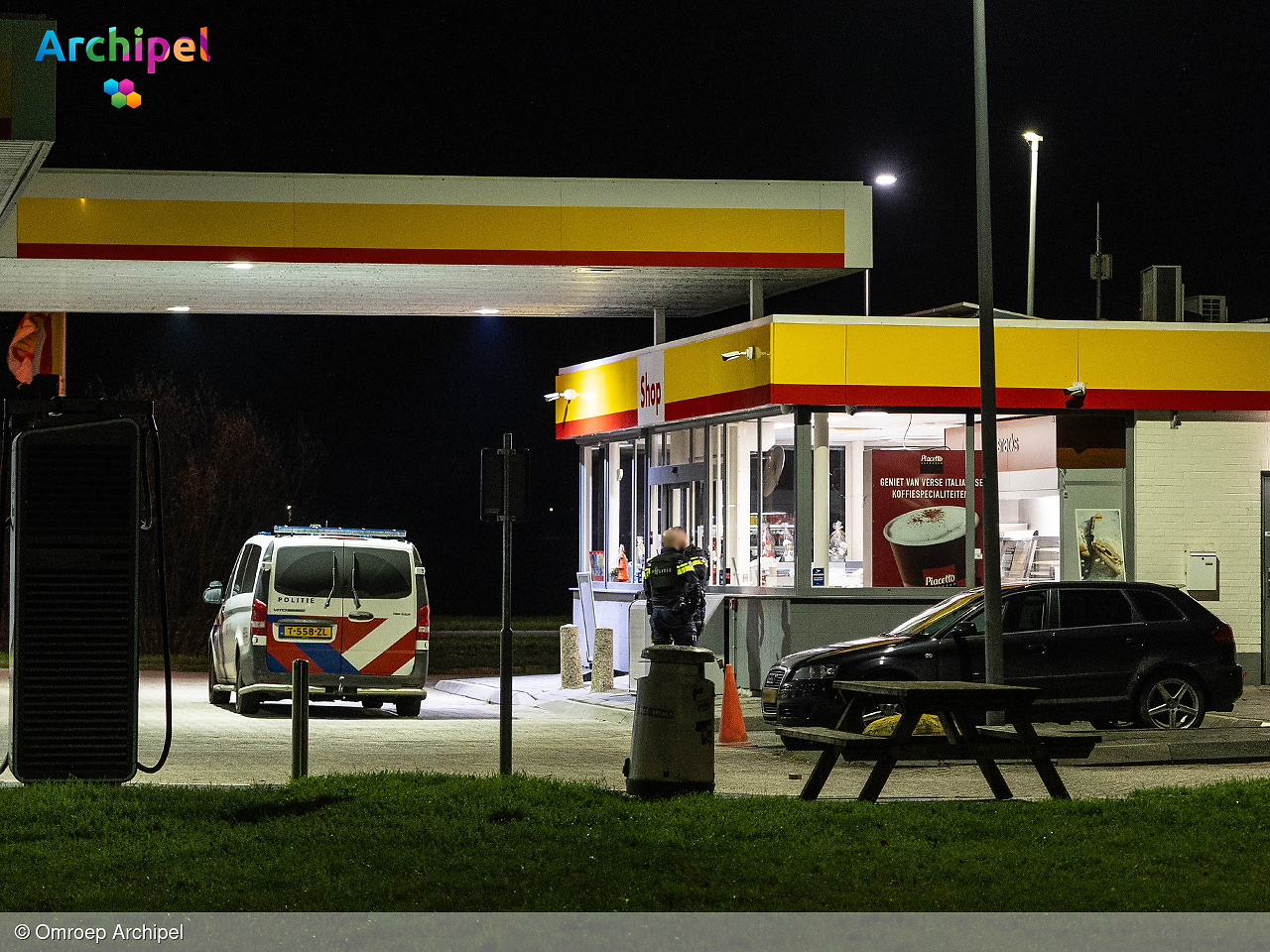 Foto behorende bij Overval op tankstation De Tille aan de N59, dader voortvluchtig