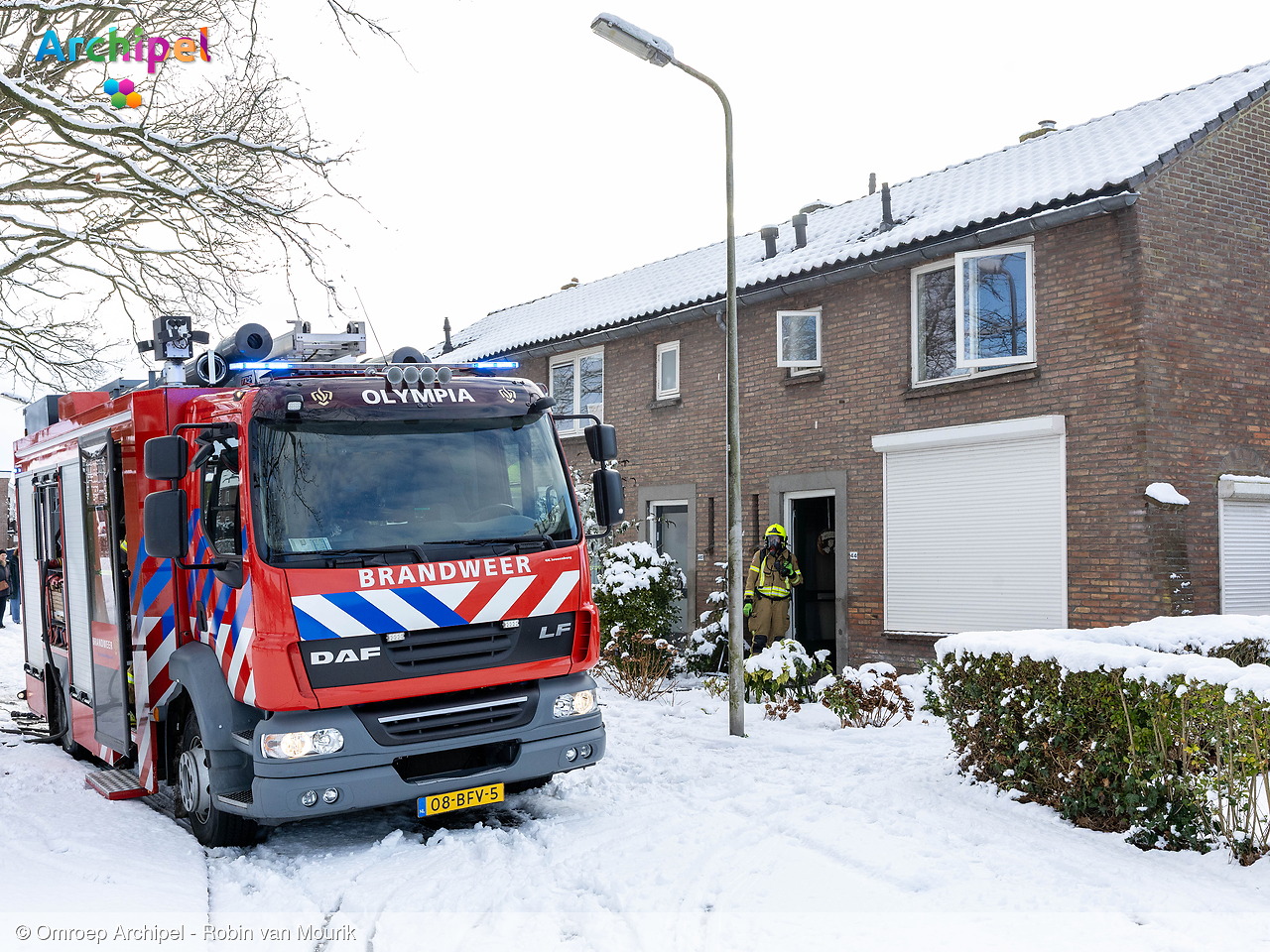 Foto behorende bij Kat overleden na brand in woning