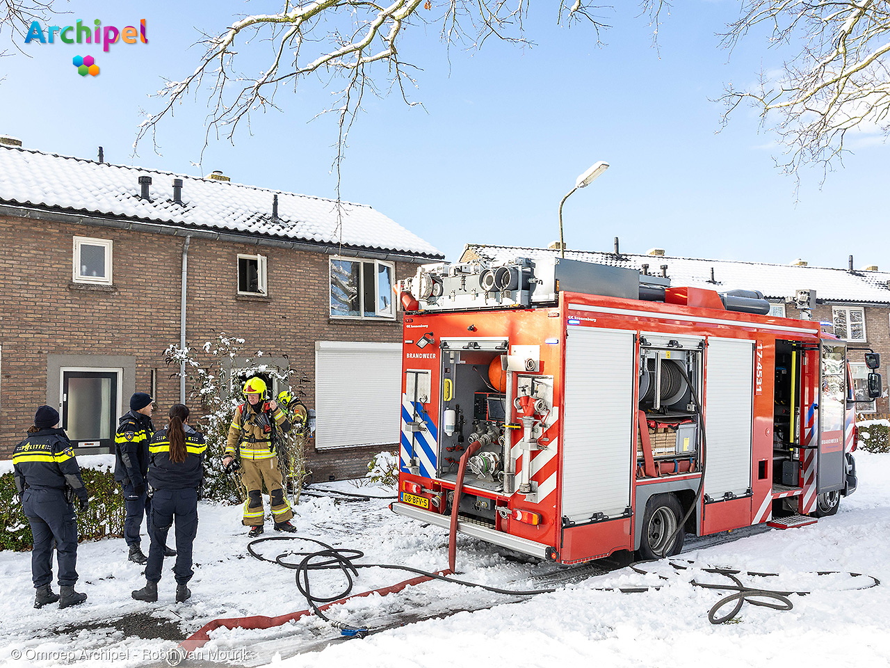 Foto behorende bij Kat overleden na brand in woning