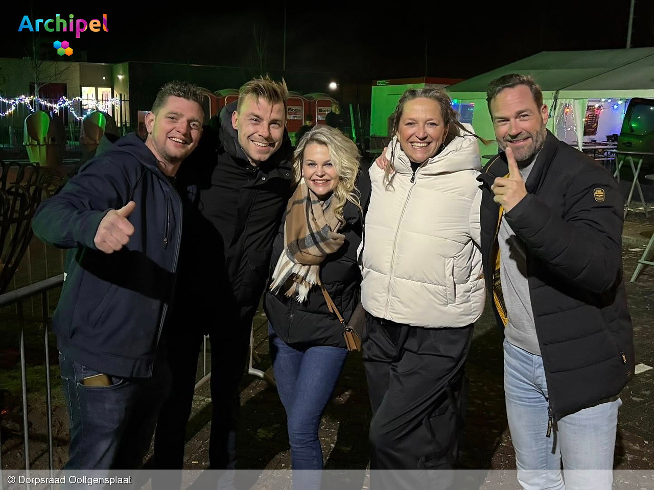 Dorpsraad Ooltgensplaat kijkt terug op geslaagde jaarwisseling