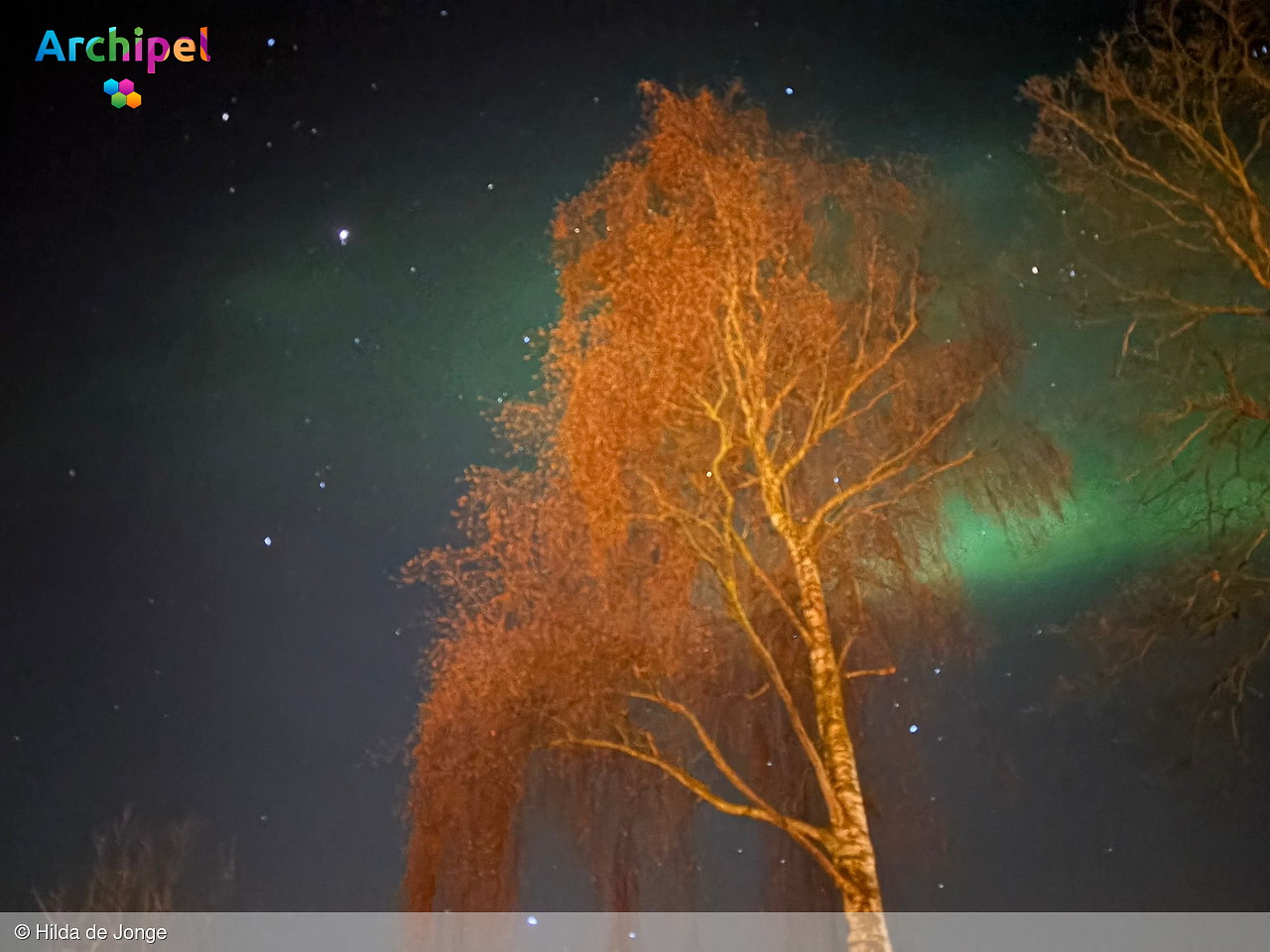 Foto behorende bij Noorderlicht te zien op Goeree-Overflakkee