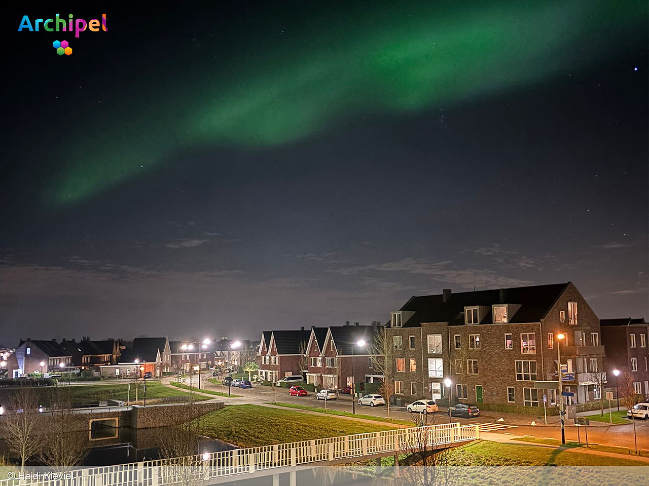 Foto behorende bij Noorderlicht te zien op Goeree-Overflakkee