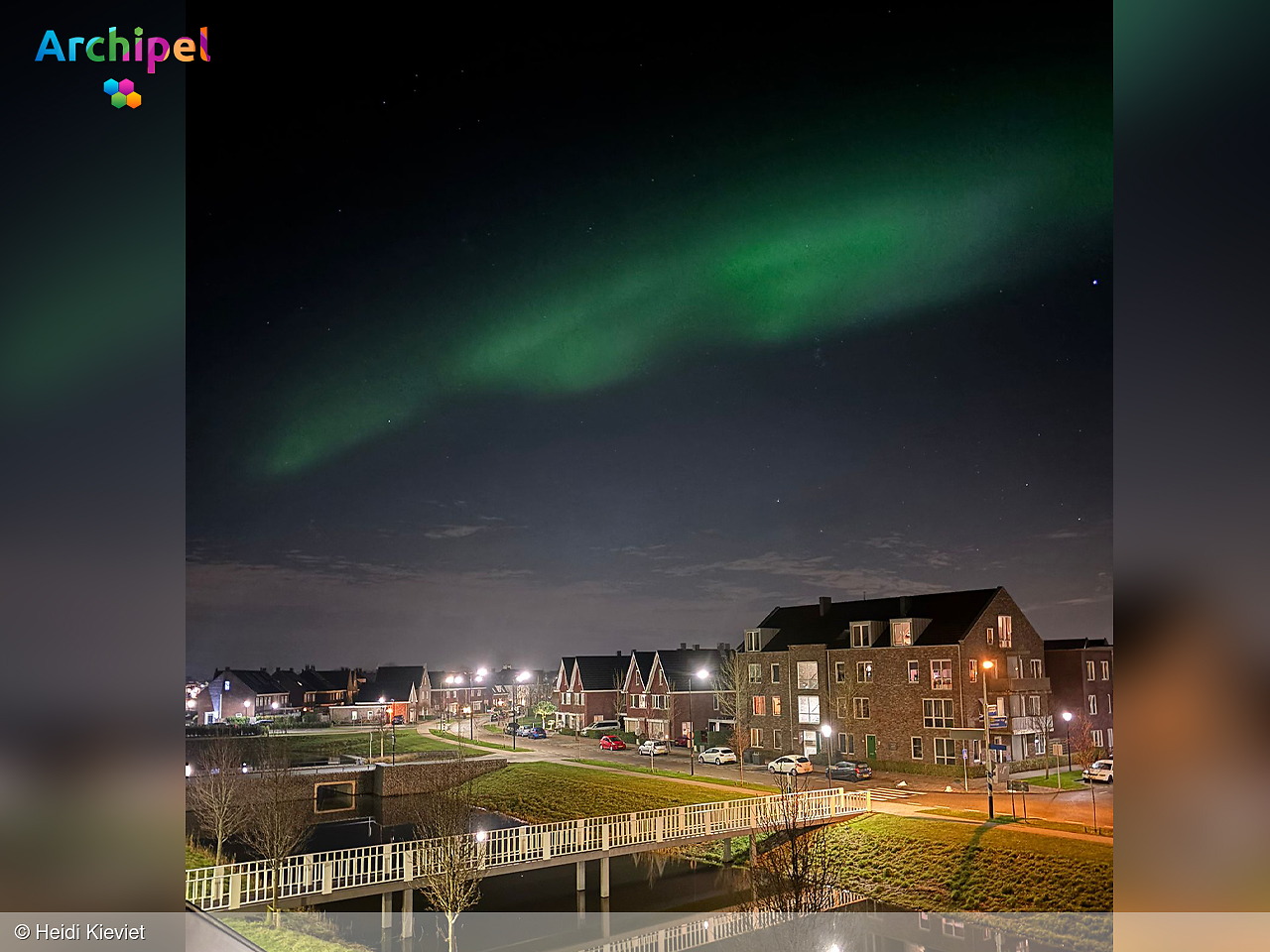 Foto behorende bij Noorderlicht te zien op Goeree-Overflakkee