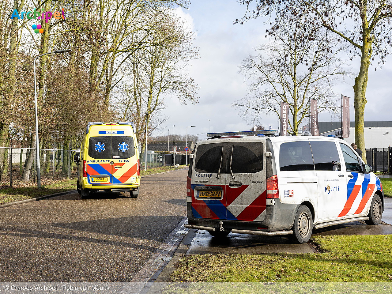 Foto behorende bij Traumahelikopter ingezet bij incident op industrieterrein