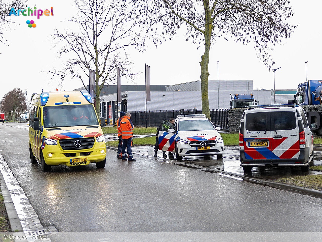 Foto behorende bij Traumahelikopter ingezet bij incident op industrieterrein