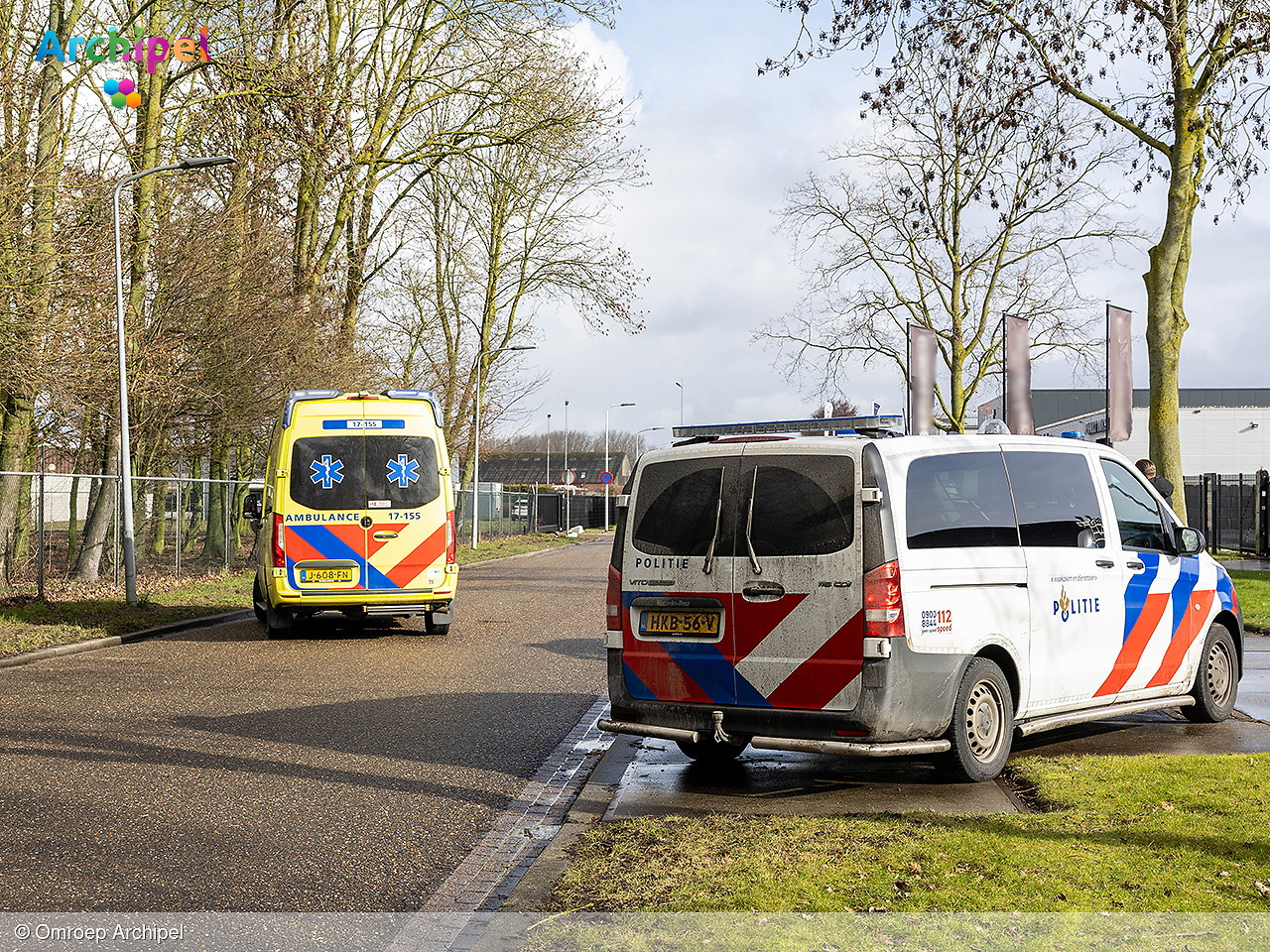 Foto behorende bij Traumahelikopter ingezet bij incident op industrieterrein