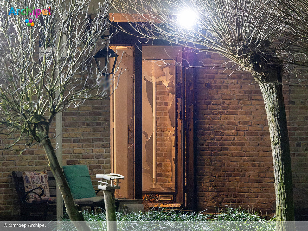 Foto behorende bij Twee aanhoudingen na explosie bij woning