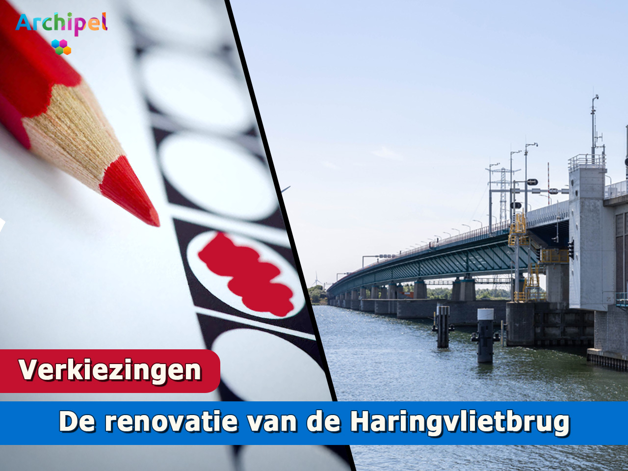 Wat vinden de partijen van de renovatie van de Haringvlietbrug?