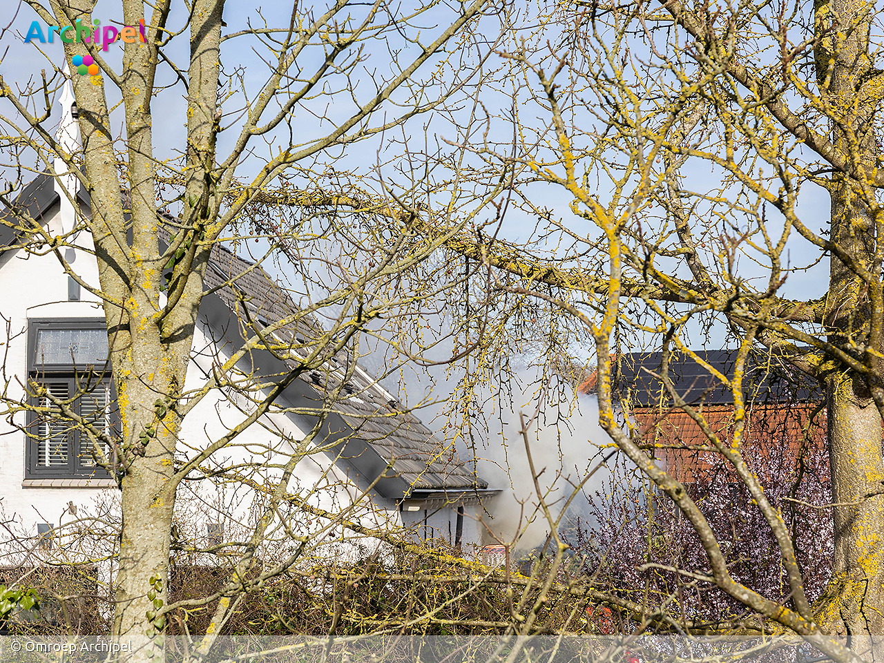 Foto behorende bij Brandweer rukt uit voor woningbrand in Dirksland