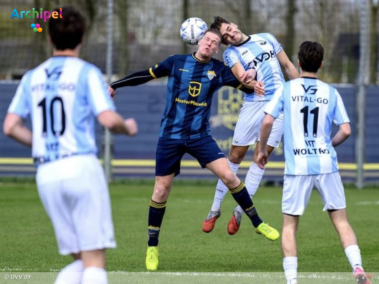 DVV '09 boekt zwaarbevochten overwinning op Prinsenland - Sport Goeree-Overflakkee