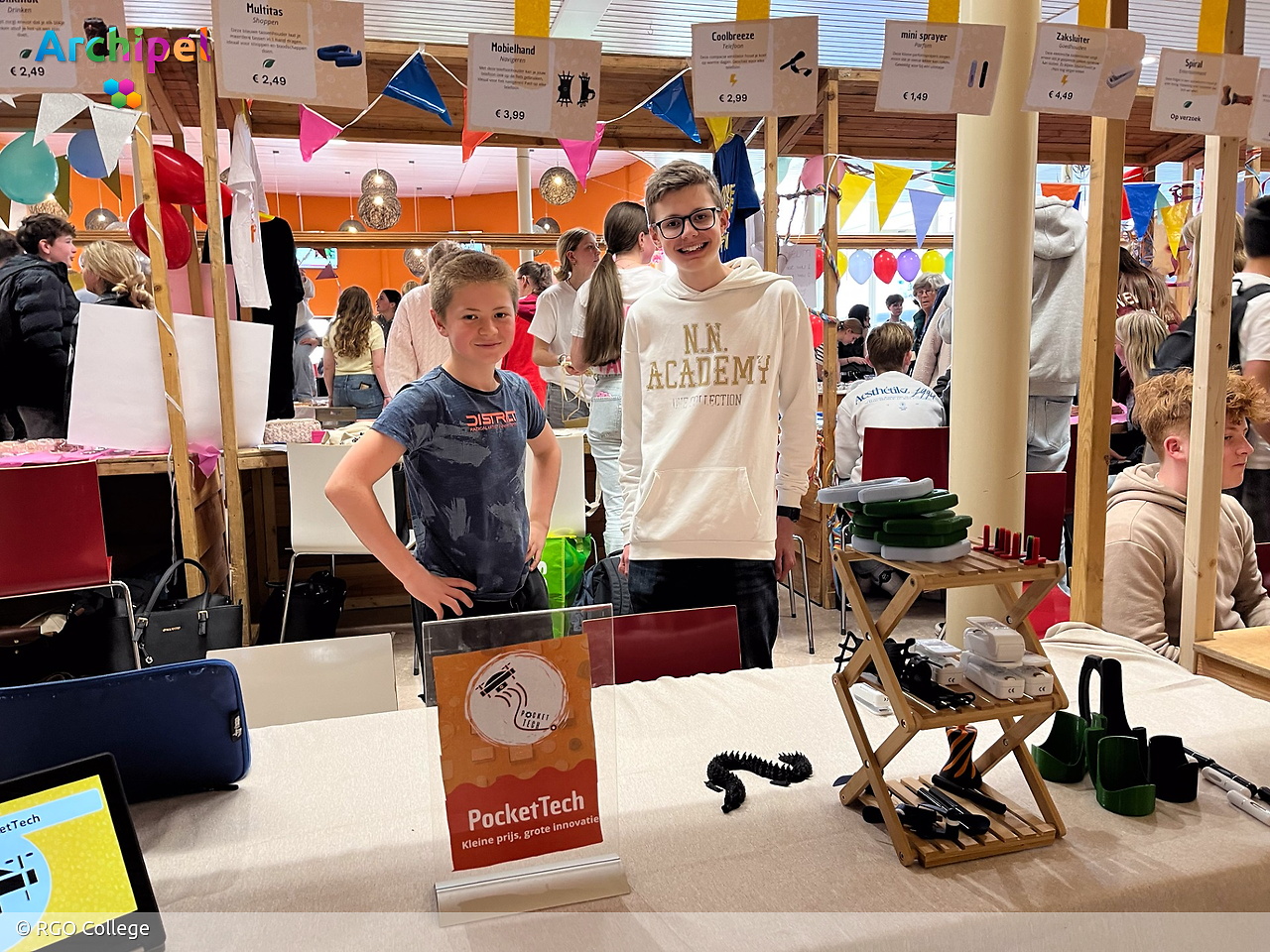 RGO College-leerlingen leren ondernemerschap met eigen bedrijf - FlakkeeNieuws Goeree-Overflakkee