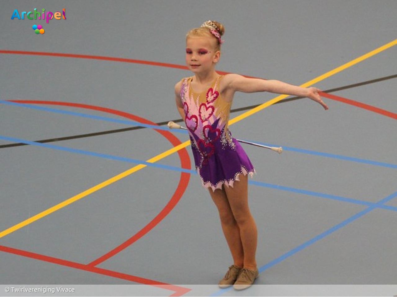 Succesvolle seizoensstart voor twirlvereniging Vivace in Spijkenisse