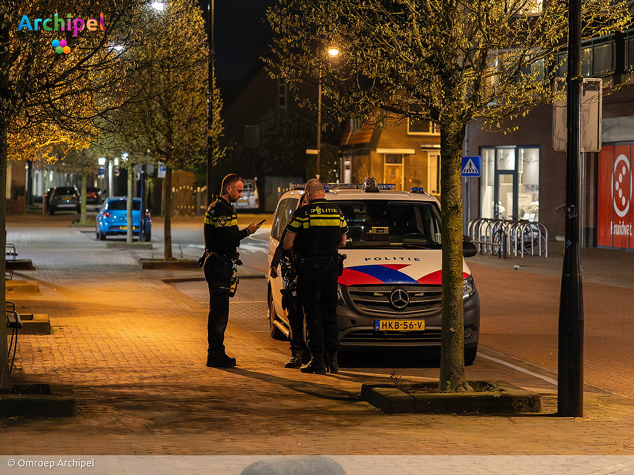Foto behorende bij Man met mes overmeesterd in supermarkt