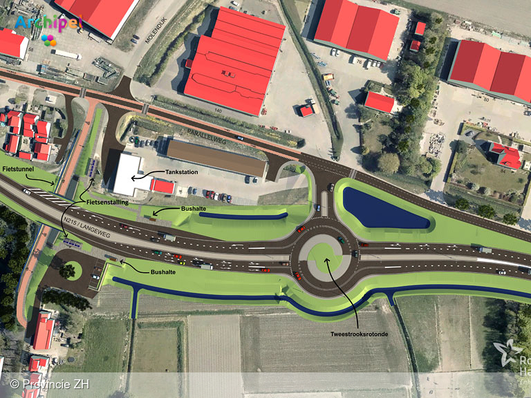 Volgende fase in project N215: bouw fietstunnel van start - FlakkeeNieuws Goeree-Overflakkee