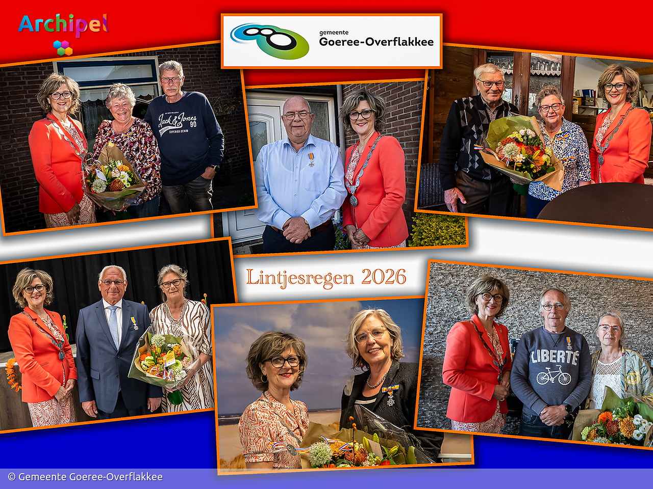 Zes lintjes uitgereikt op Goeree-Overflakkee - FlakkeeNieuws Goeree-Overflakkee