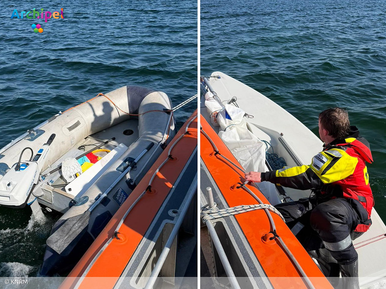 Foto behorende bij Kind uit omgeslagen boot gered op de Grevelingen
