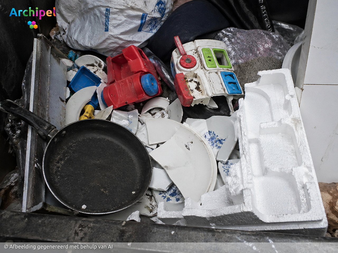 Van piepschuim tot porselein: lever het in bij de RecycleBus - FlakkeeNieuws Goeree-Overflakkee