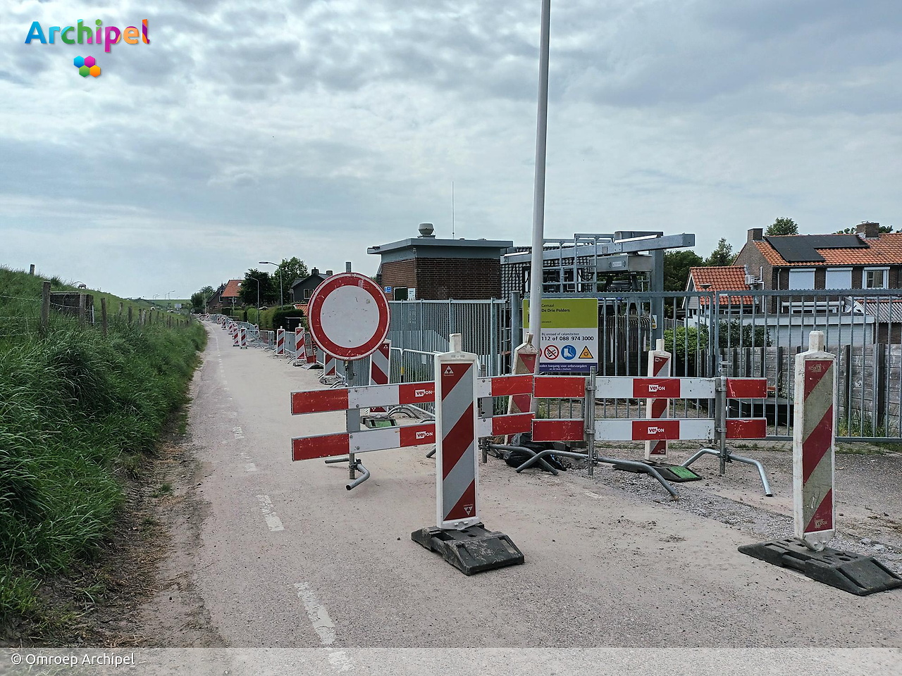 Wegafsluiting Grevelingenweg in Herkingen duurt weken langer dan gepland - FlakkeeNieuws Goeree-Overflakkee