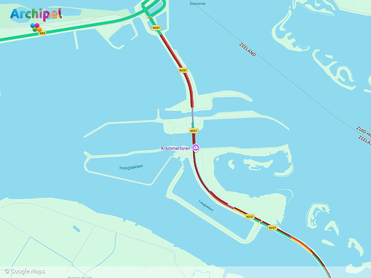 Storing brug Krammersluizen zorgt voor lange file op N257 - FlakkeeNieuws Goeree-Overflakkee