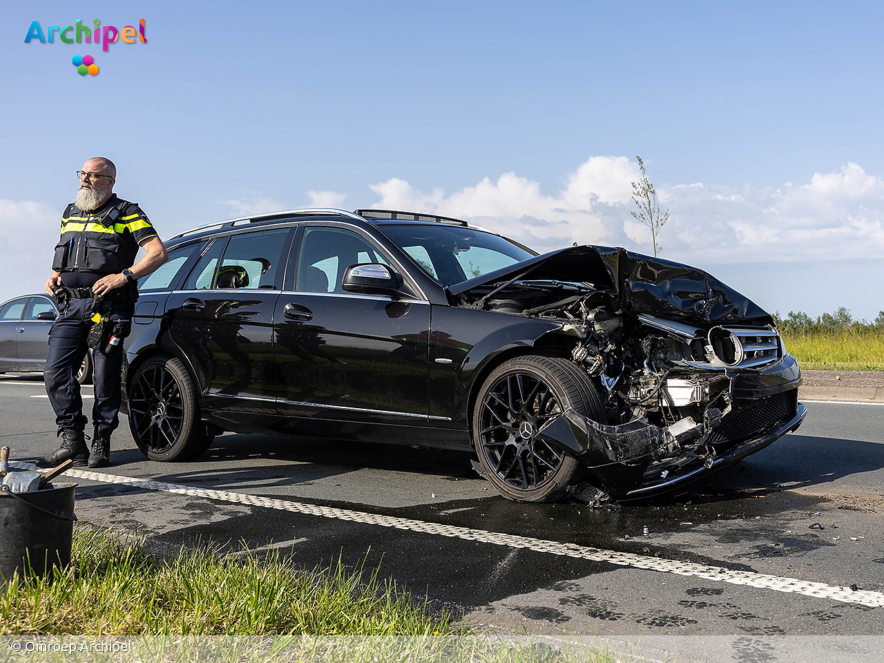 Foto behorende bij Botsing tussen drie auto