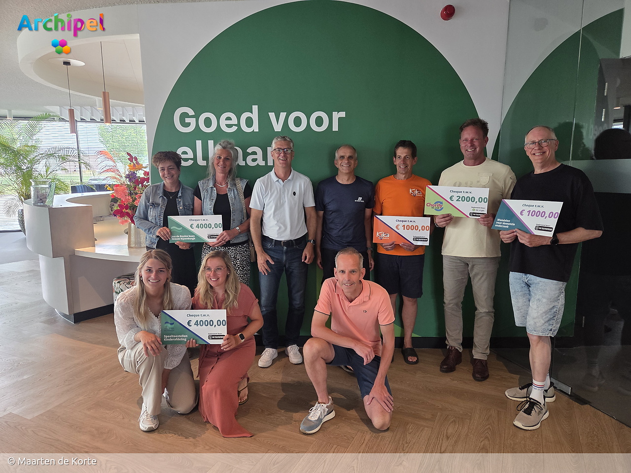 GO Tulpentocht reikt 12.000 euro uit aan vijf goede doelen - FlakkeeNieuws Goeree-Overflakkee