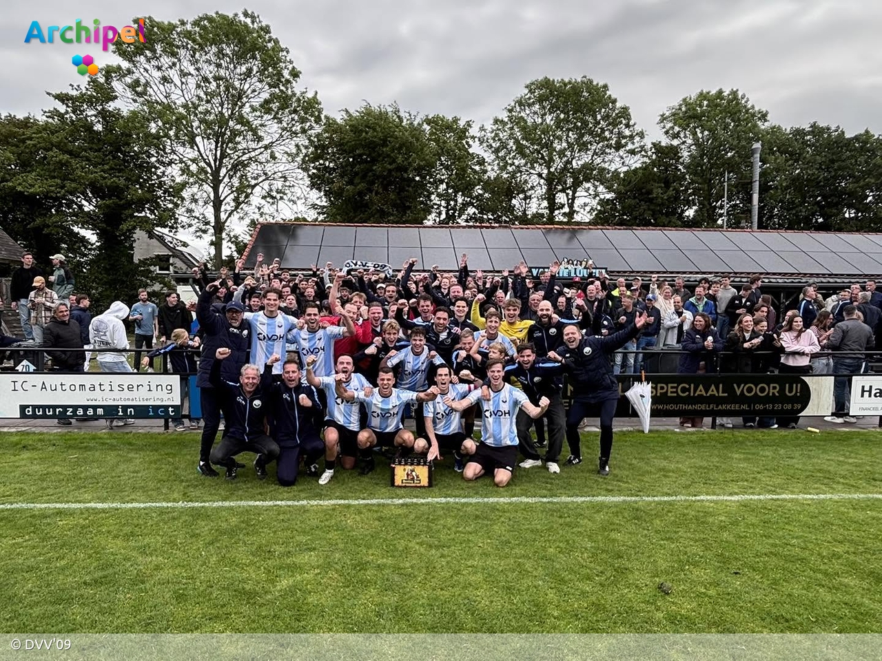 DVV'09 bereikt finale nacompetitie na zwaarbevochten zege op Groen Wit - Sport Goeree-Overflakkee