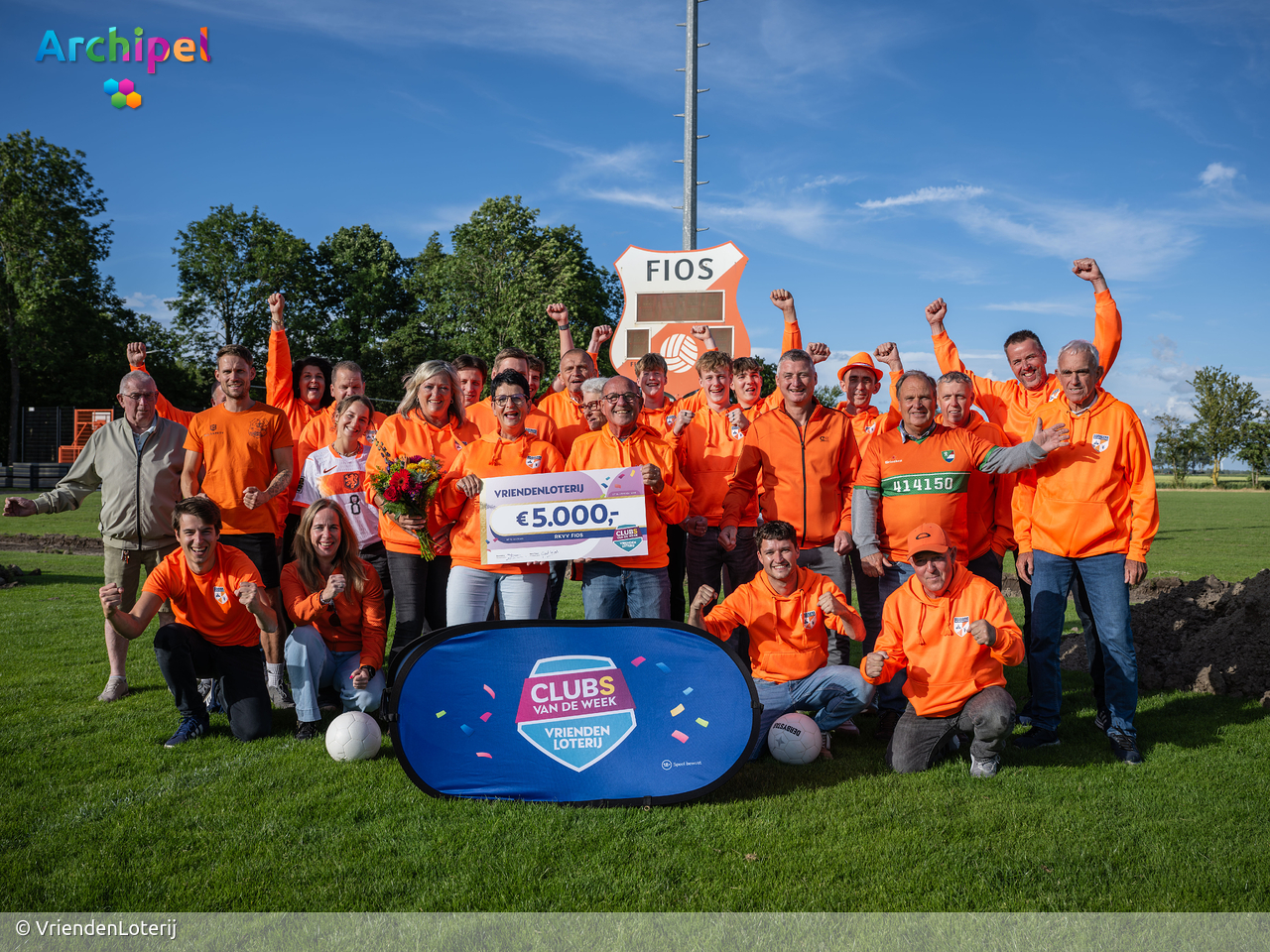 Club van de Week-titel levert FIOS 5.000 euro op - Sport Goeree-Overflakkee