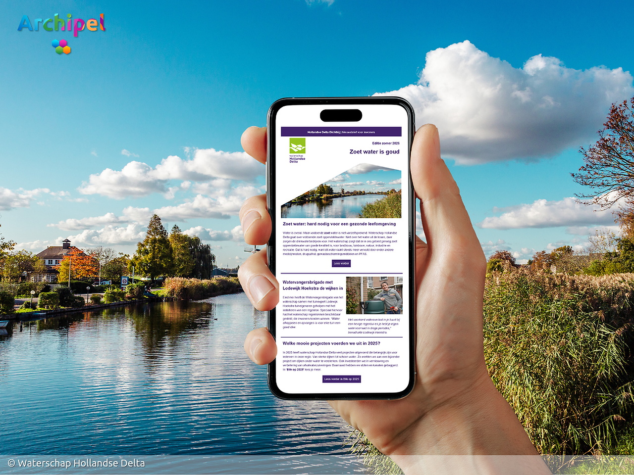 Waterschap introduceert digitale nieuwsbrief voor inwoners - FlakkeeNieuws Goeree-Overflakkee