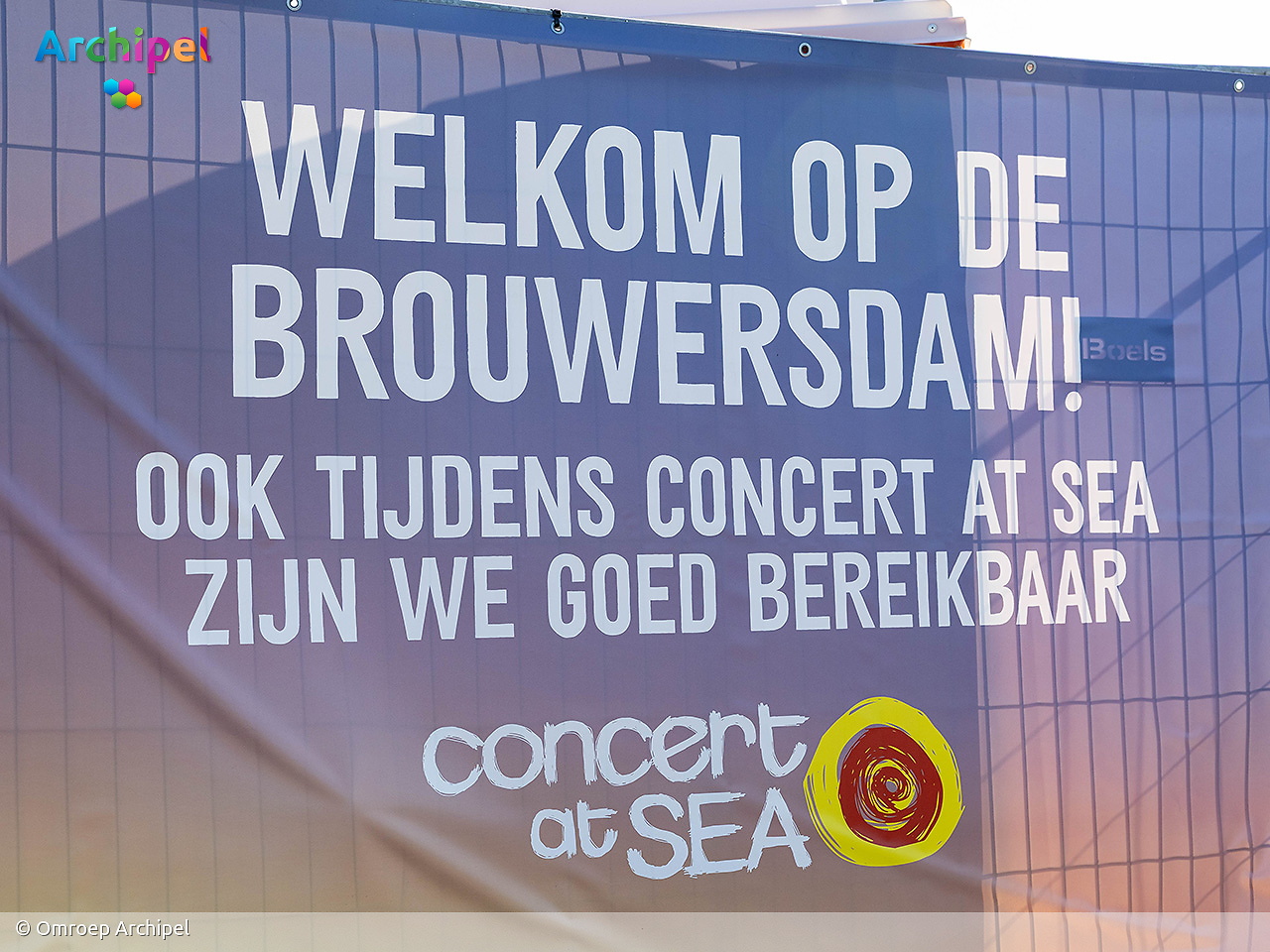N57 deels afgesloten tijdens Concert at SEA op Brouwersdam - FlakkeeNieuws Goeree-Overflakkee