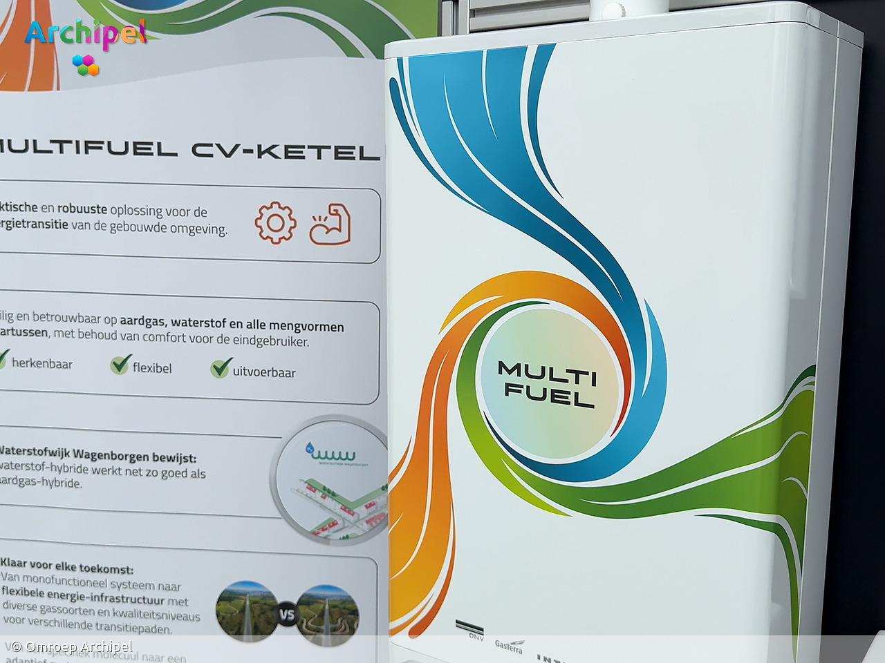 Multifuel-cv-ketel moet overstap naar waterstof geleidelijker maken - FlakkeeNieuws Goeree-Overflakkee