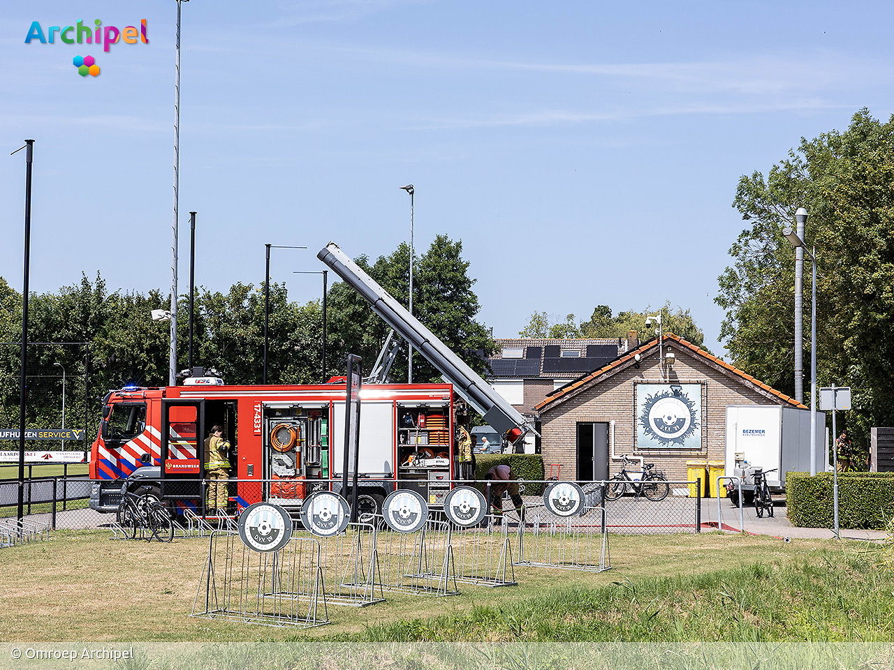 Foto behorende bij Keukenbrand in kantine van voetbalclub