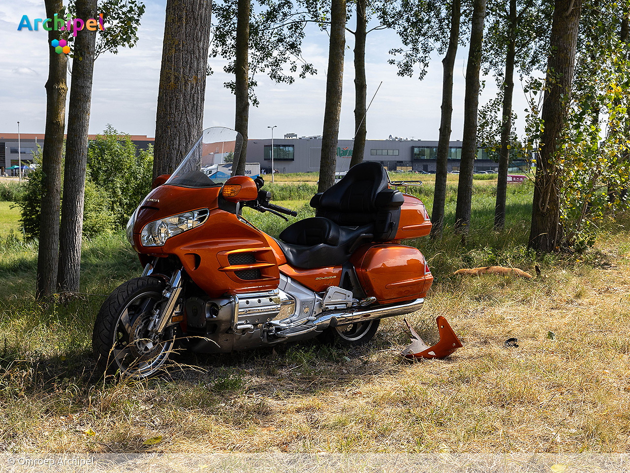 Foto behorende bij Motorrijder gewond na aanrijding met ree op N59 bij Oude-Tonge